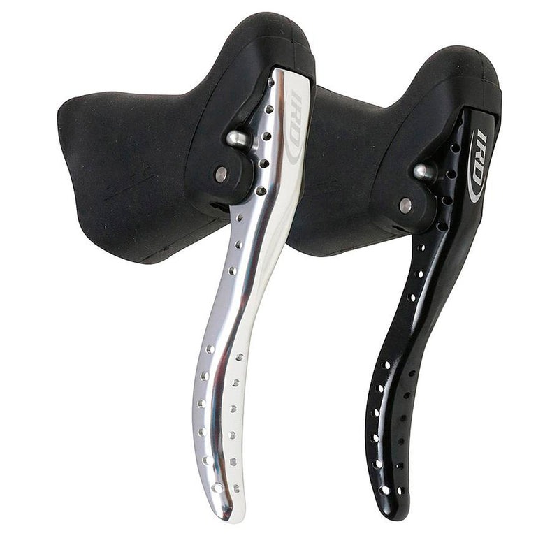 Interloc Racing Design Drillium Brake Lever V2 Set Silver