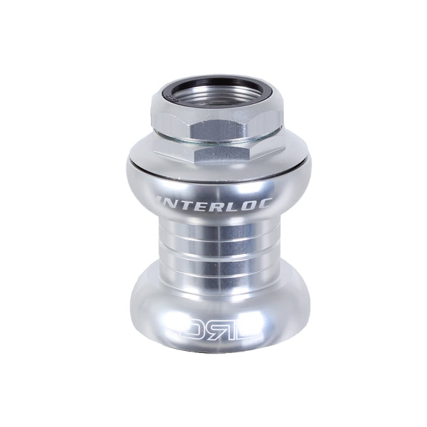 Interloc Racing Design Double Roller Drive Headset 1" Threaded - Silver