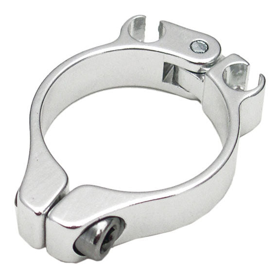 Interloc Racing Design Housing Stop Double (31.8mm) - Silver Each