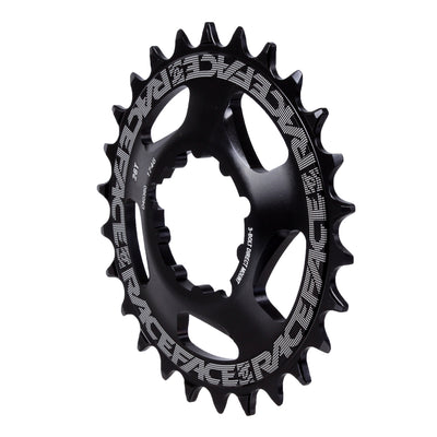 RaceFace Narrow Wide Chainring: Direct Mount 3-Bolt Compatible 26t Black