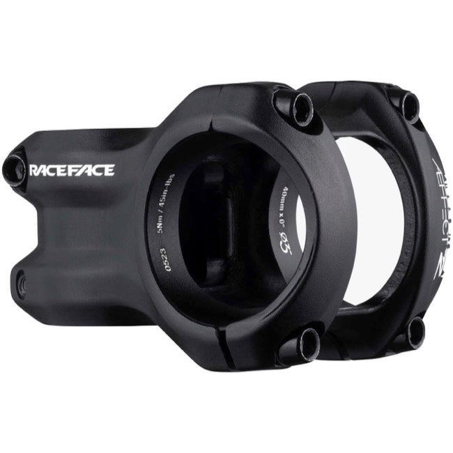 RaceFace Aeffect R Stem - 40mm 35 mm Clamp +/-0 1 1/8" Aluminum Black