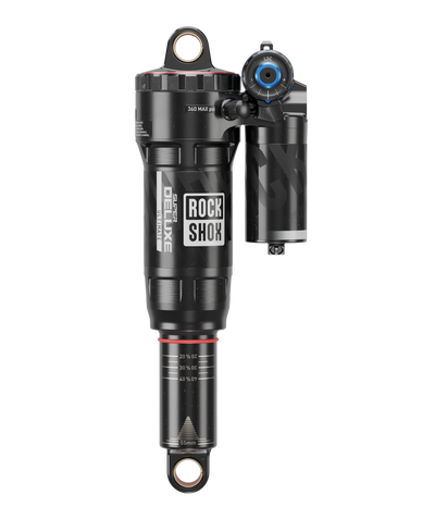 RockShox Super Deluxe Ultimate RC2T Rear Shock - 190 x 45 mm, Linear Air, 0 Neg/2 Pos Token, Reb 55 / Comp 30, L/O4, Standard, C2