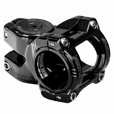 Reverse Black One D-2 Ti Stem (31.8/35.0) 35mm Black/Black