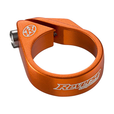 Reverse Bolt Seatpost Clamp 34.9mm Orange