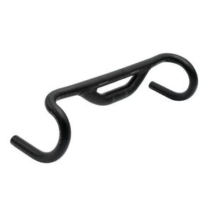 Redshift Sports Top Shelf Low Flare Road Drop Handlebar - Aluminum 31.8mm 50cm 50mm Rise BLK