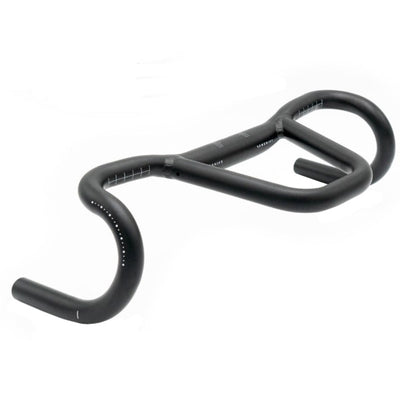 Redshift Sports Kitchen Sink Drop Bar w/ Loop 10 deg - 44cm Black