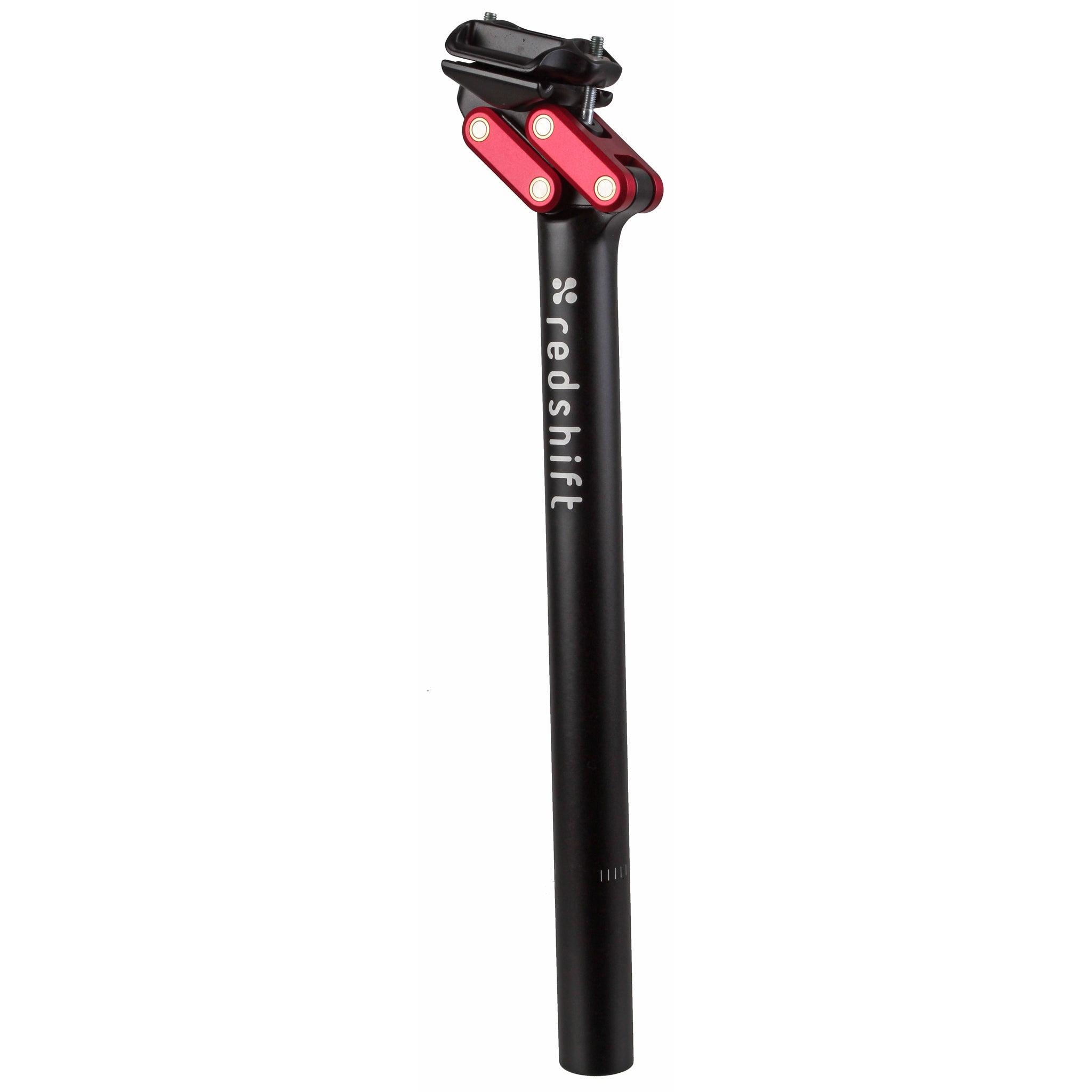 Redshift Sports Dual Position Seatpost 27.2 x 350mm - Black/Red