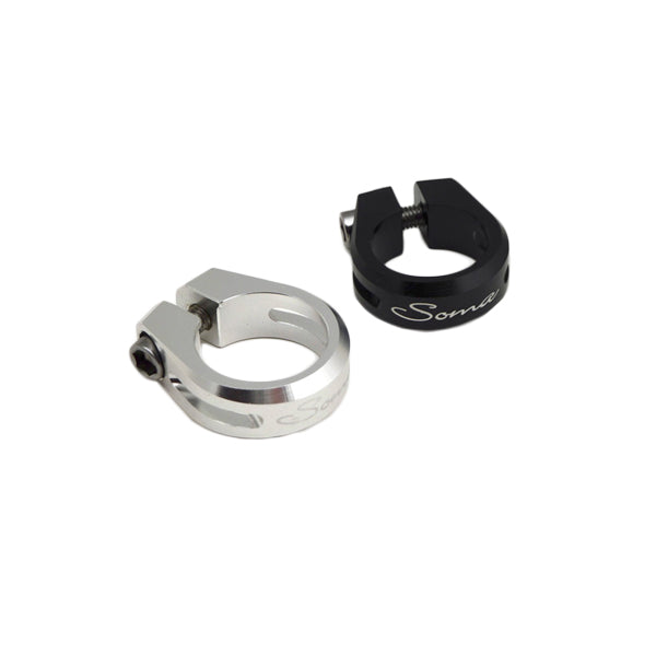 Soma Bolt-On Seat Clamp 29.8mm (1-1/8") - Silver
