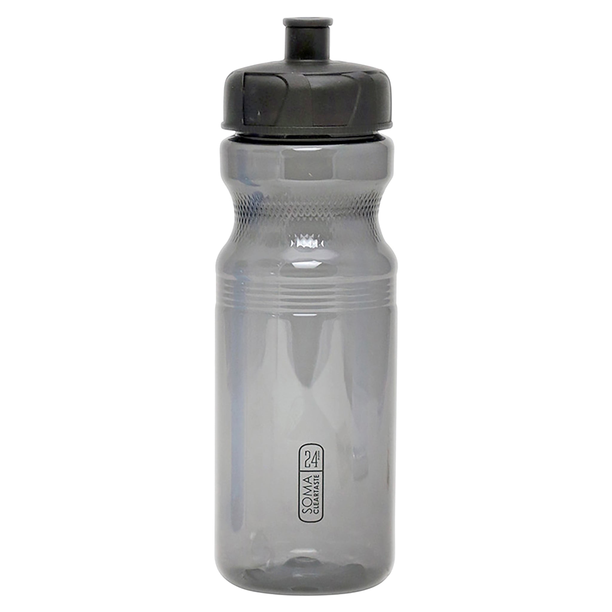 Soma Clear Taste Water Bottle Smoke/Black 24oz