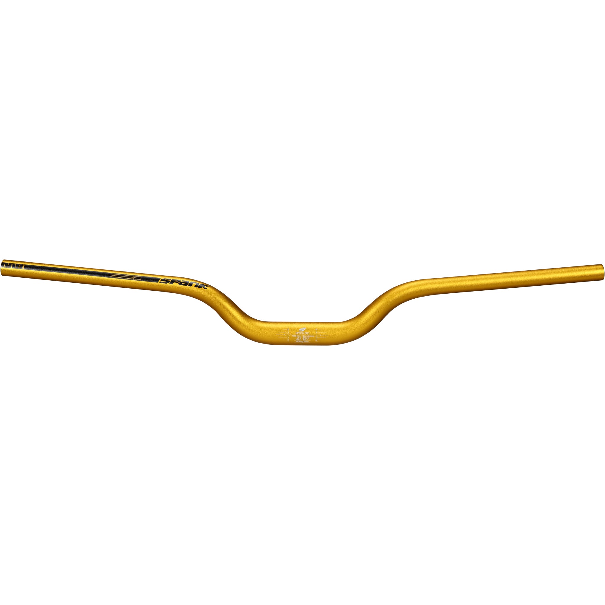 Spank Spoon 800 Handlebar - 31.8mm Clamp 800mm 60mm Rise Gold