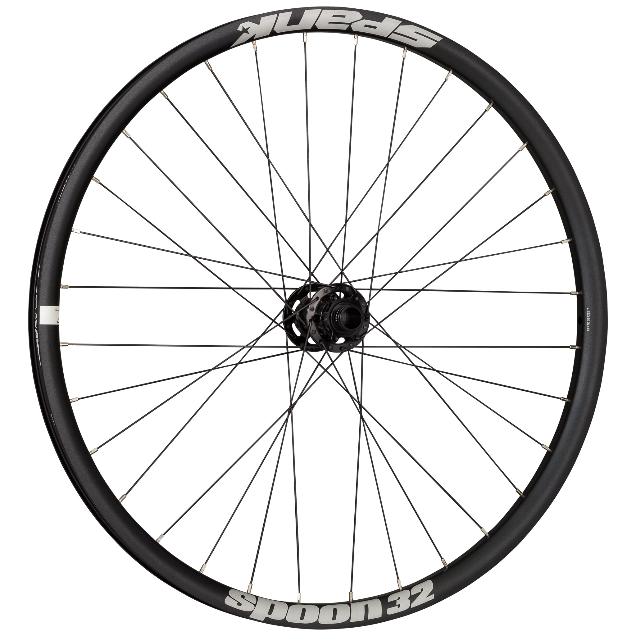 Spank Spoon 32  26" Front Wheel 20x110mm 32h - Black