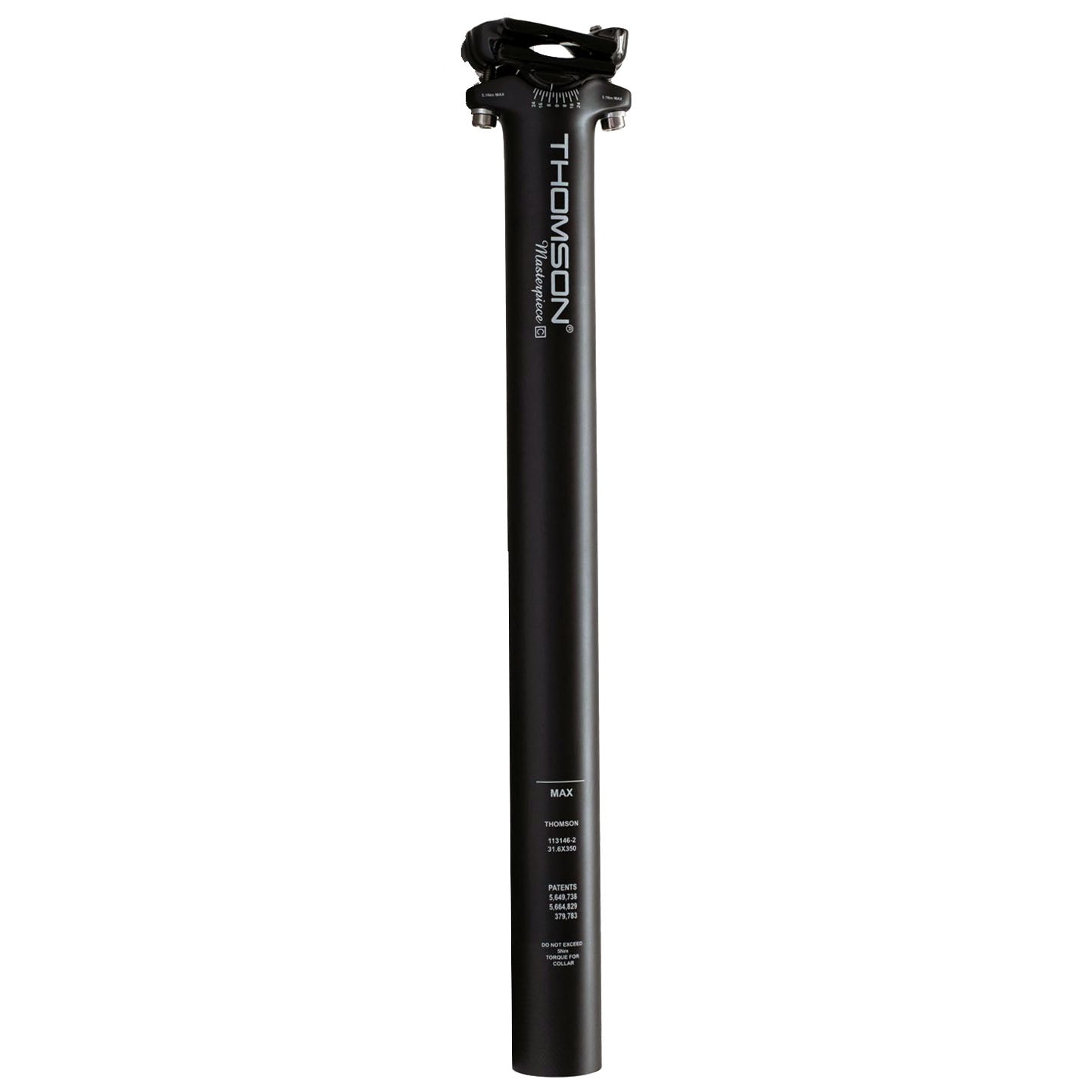 Thomson Carbon Masterpiece Seatpost 30.9 x 350mm Black