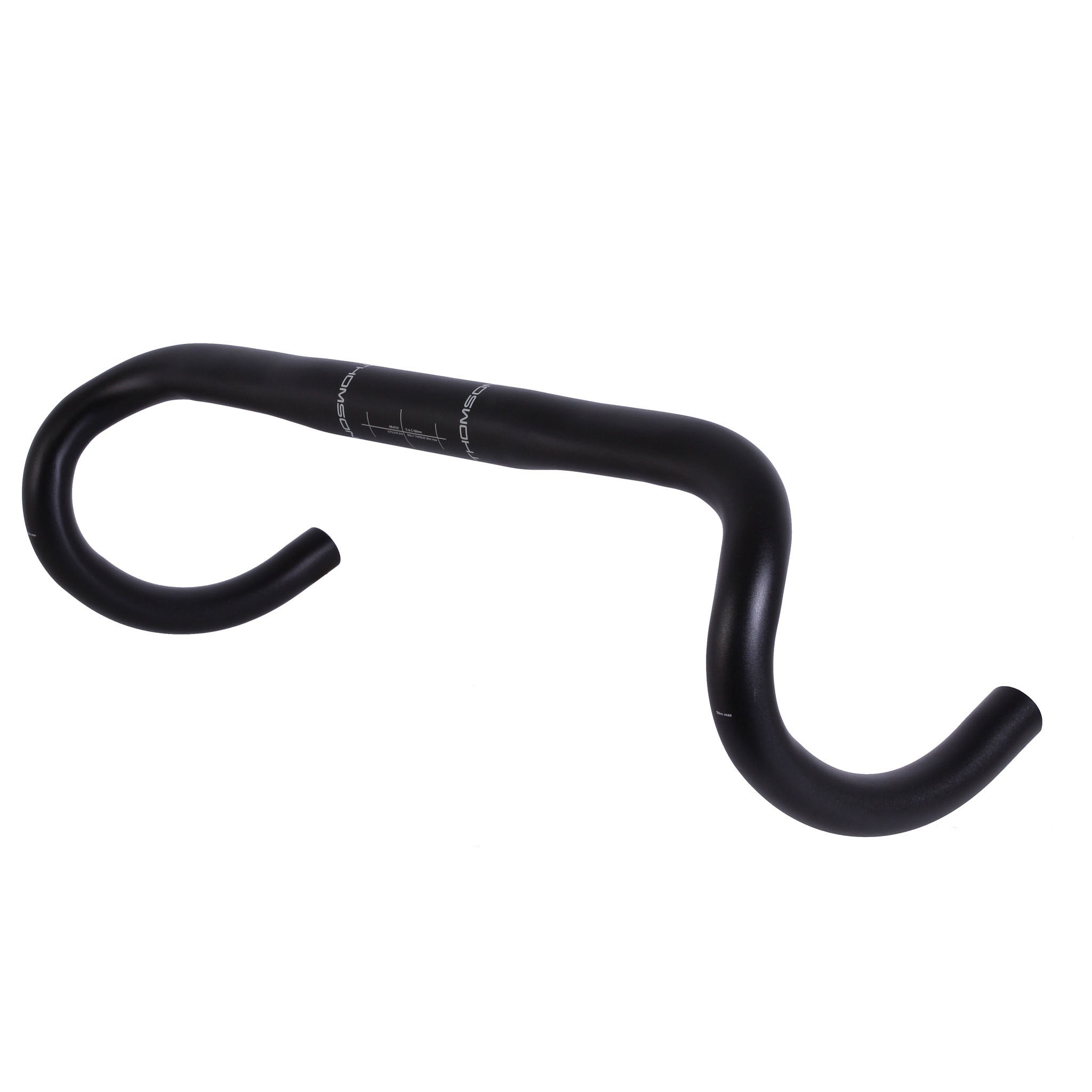 Thomson Aero Alloy Road Bar (31.8) 42cm Black
