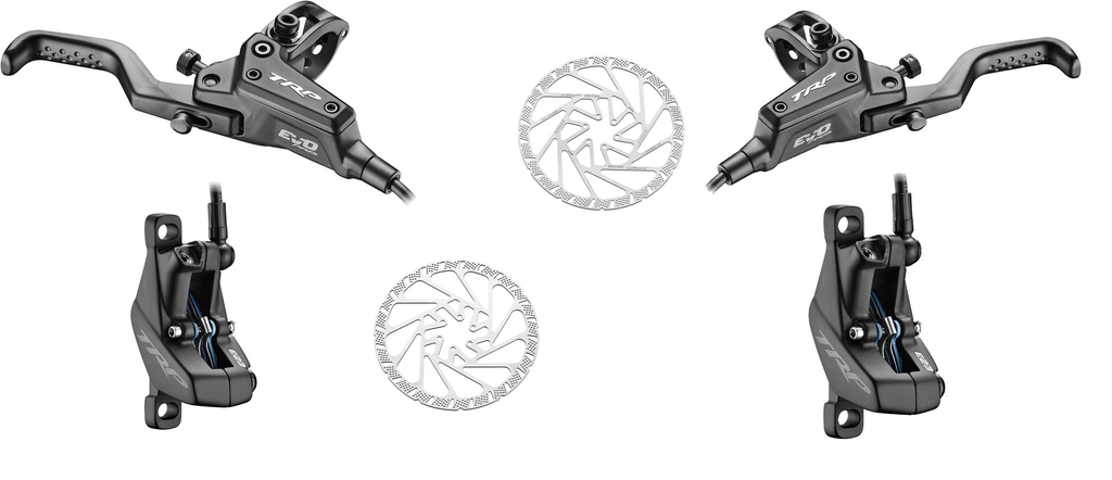 TRP EVO PRO HD-M9040 Disc Brake and Lever & Rotor Bundle – Pro