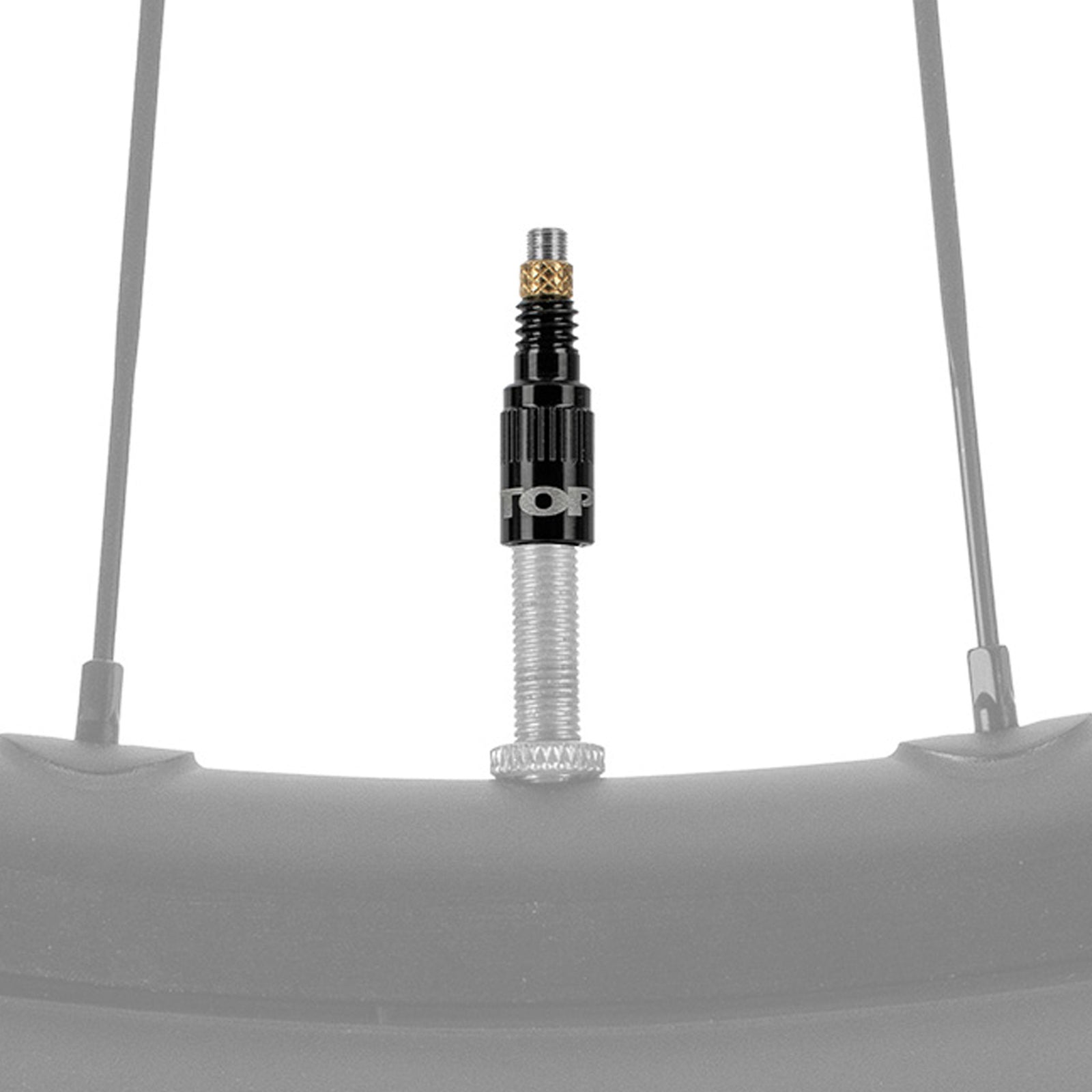 Topeak TurboFlow Valve Adapters Black