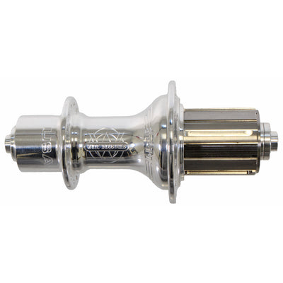 White Industries Rear T11 Road Hub 10x130mm QR HG 28h Silver