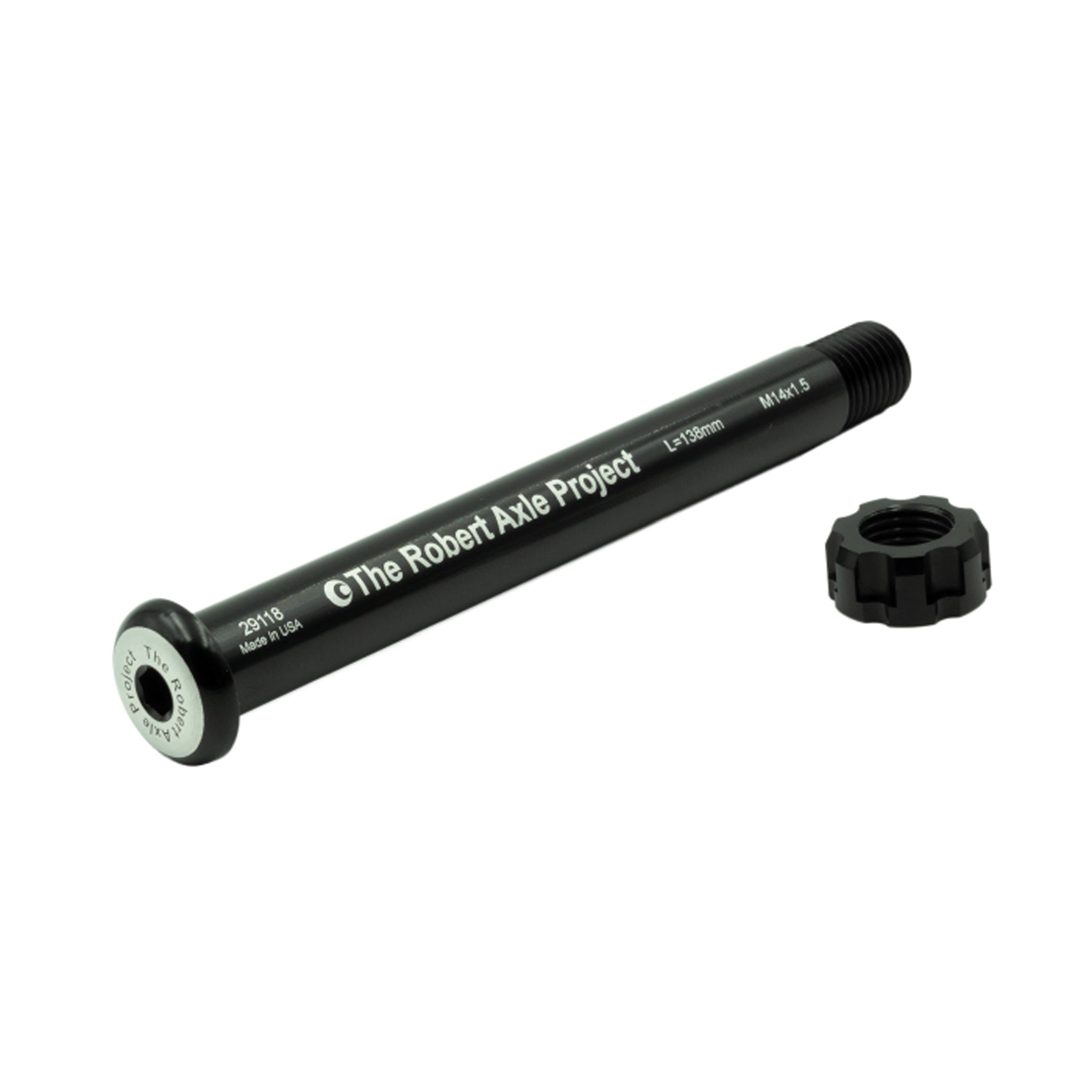 Robert Axle Project Lightning Thru-Axle Front RAT 15x100 - Black