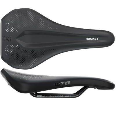 WTB Rocket Saddle - Steel Black Medium Fusion Form