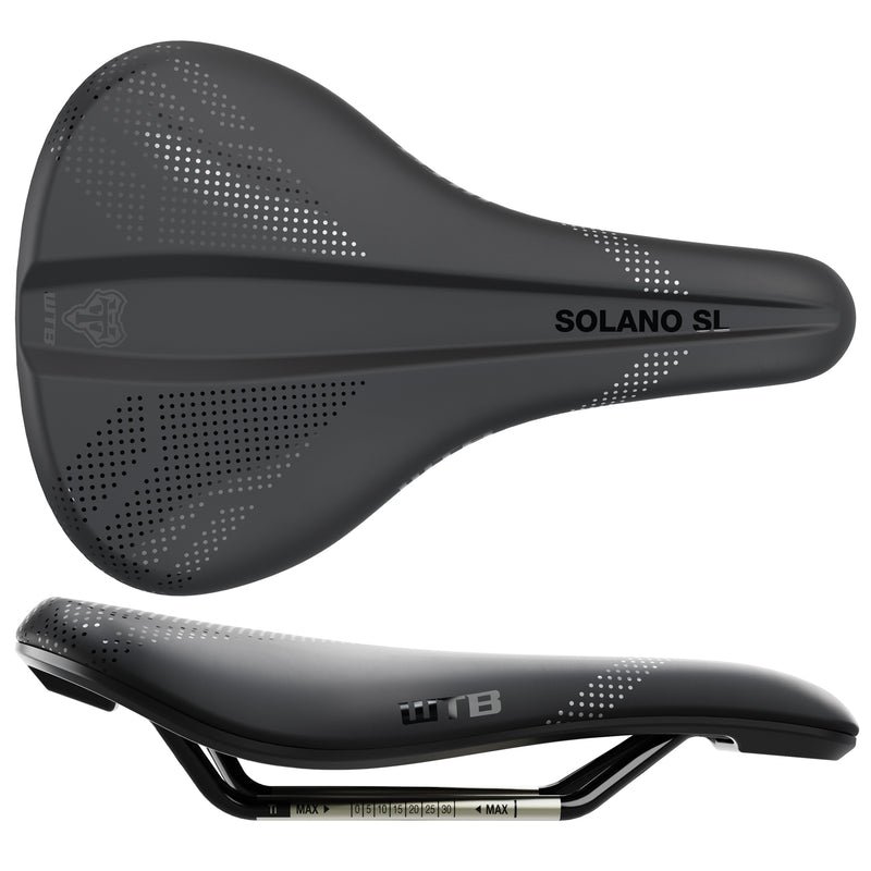 WTB Solano SL Saddle - Titanium Black Wide Fusion Form