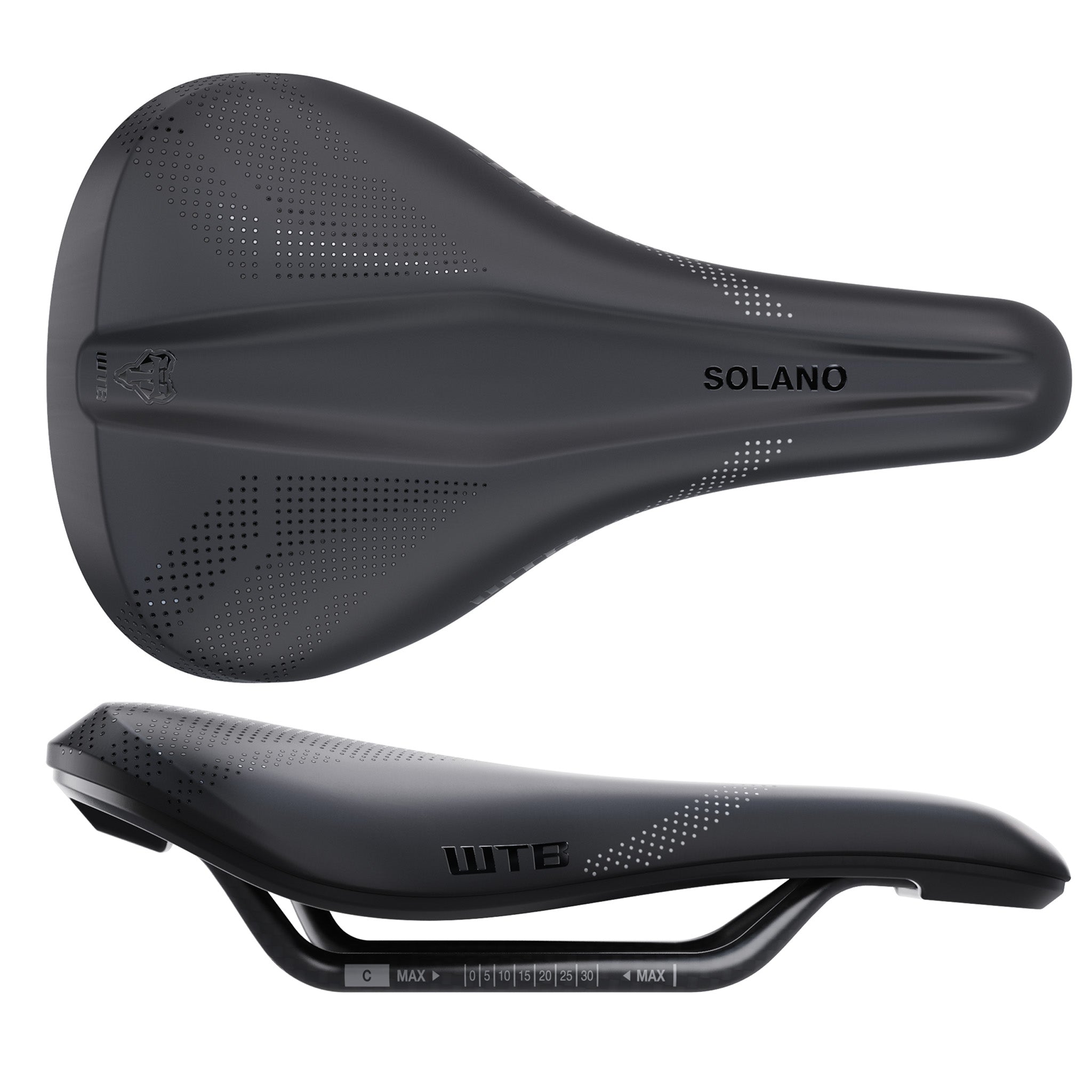 WTB Solano Saddle - Carbon Black Medium Fusion Form