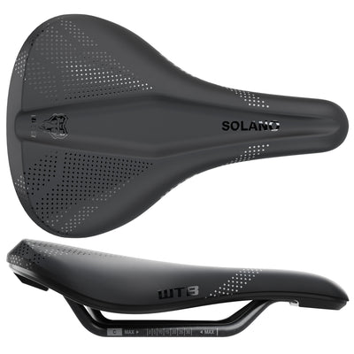 WTB Solano Saddle - Carbon Black Wide Fusion Form