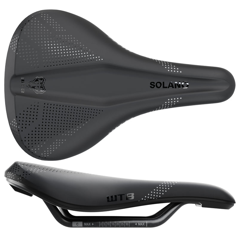 WTB Solano Saddle - Carbon Black Wide Fusion Form