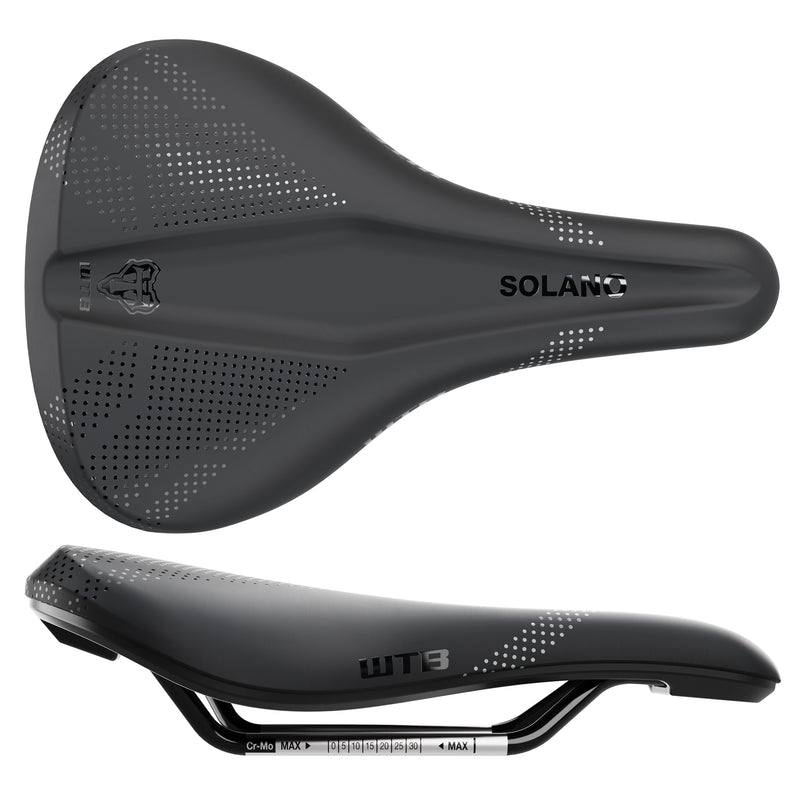 WTB Solano Saddle - Chromoly Black Wide Fusion Form