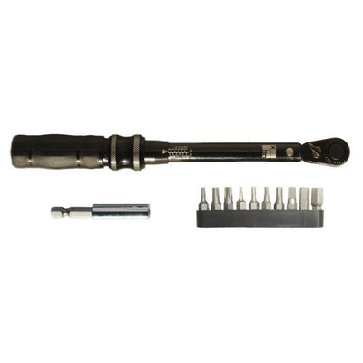 Fix Manufacturing 224 Torque Wrench Set with Bits 2-24Nm Black