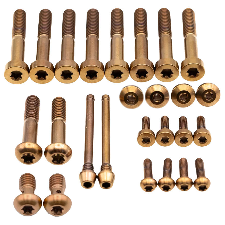 Better Bolts SRAM Maven Ti Brake Bolt Kit SLV/ULTCopper 26/Coun