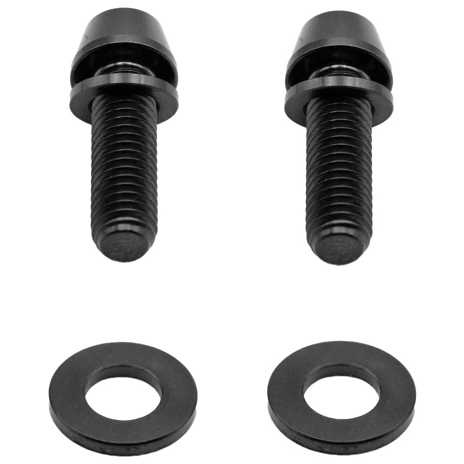 Better Bolts Titanium Post Mount Caliper Bolts Black 2/Count
