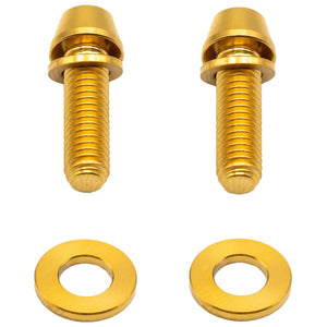 Better Bolts Titanium Post Mount Caliper Bolts Gold 2/Count