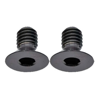 Better Bolts Titanium Flat Mount Bolt Kit 10mm Black 2/Count
