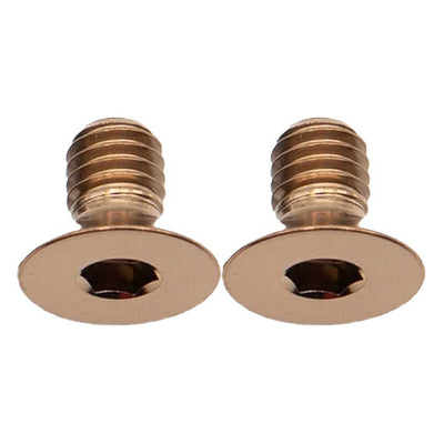 Better Bolts Titanium Flat Mount Bolt Kit 10mm Copper 2/Count