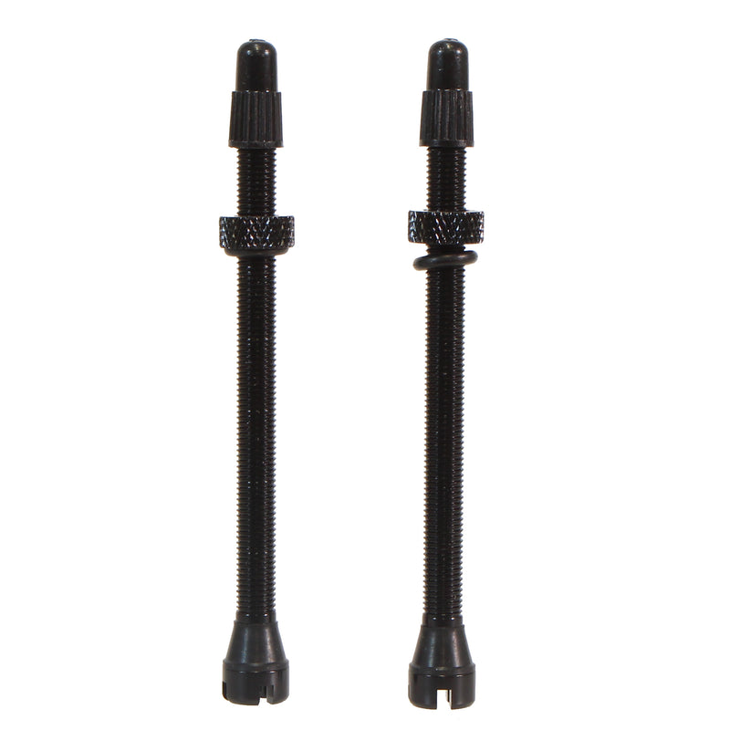Industry Nine Tubeless Presta Valve Stem 80mm Pair Black