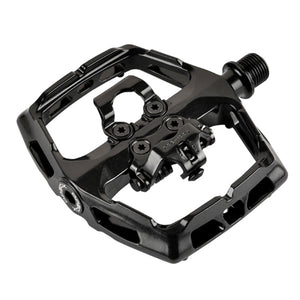 Xpedo Ambix Platform+Clipless Pedals Black