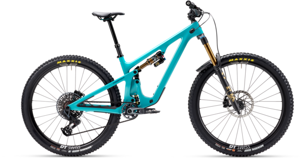 2026 Yeti SB140 SB140 Turq Series - T3 X0 AXS Transmission Build - Turquoise - SM