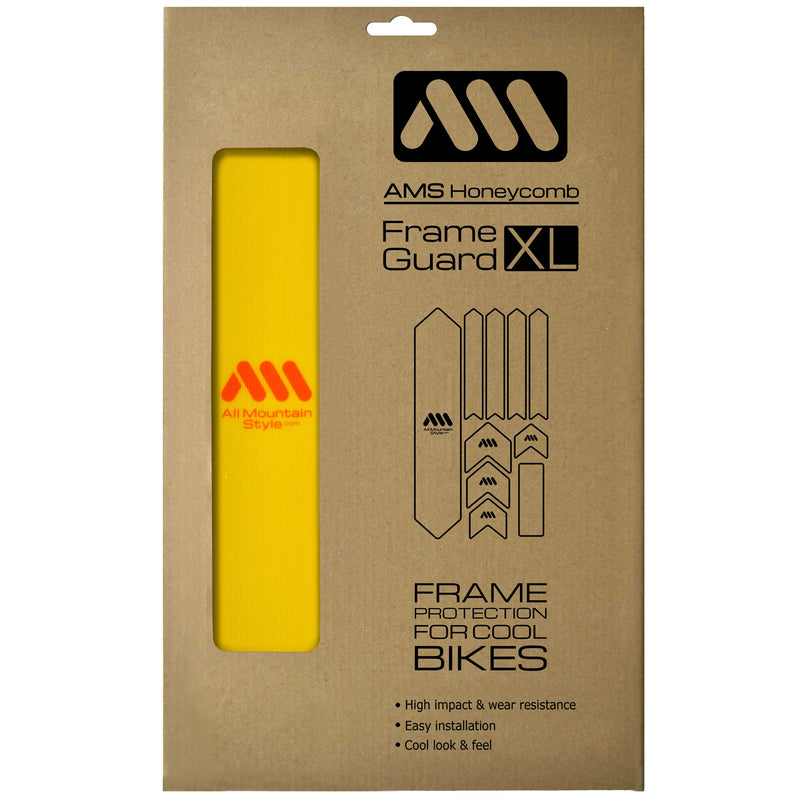 All Mountain Style Extra Honeycomb Frame Guard Yellow/Orange