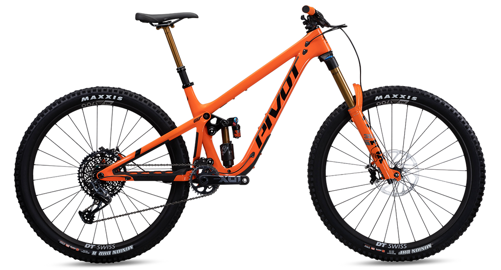 Pivot Firebird Complete Carbon 29" Mountain Bike - Pro X01 w/ Air Shock, Small, Orange