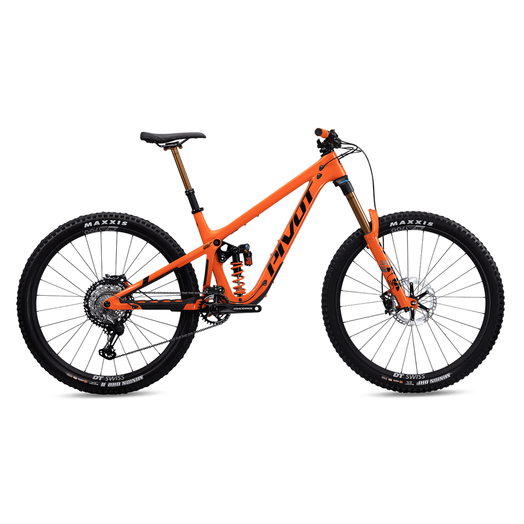 Pivot Firebird Complete Carbon 29" Mountain Bike - Pro XT/XTR w/ Coil Shock, Medium, Orange
