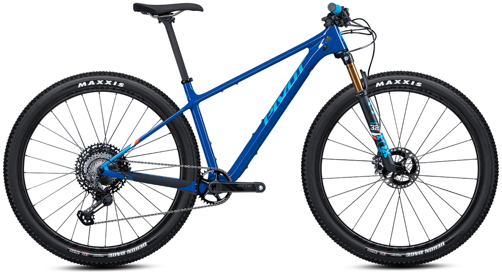 Pivot Les SL Carbon 29" Complete Mountain Bike - Pro X01 w/ Alloy Wheels, Medium, Blue Ribbon