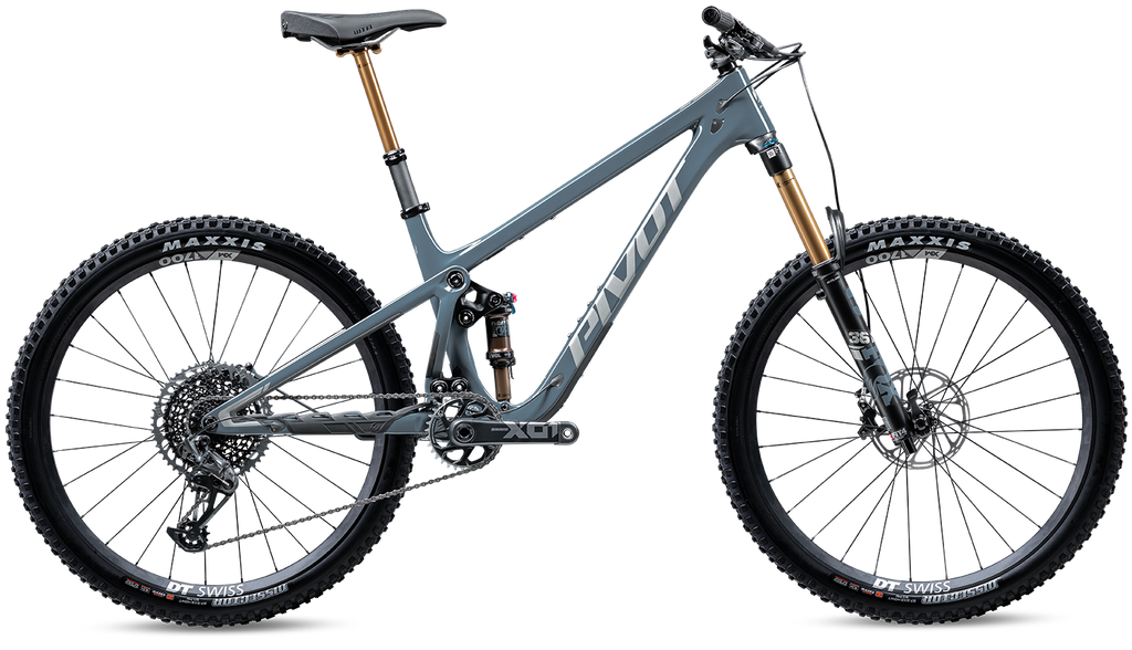 Pivot Shadowcat Pro Complete Carbon 27.5" Mountain Bike - Pro X01 w/ Alloy Wheels, Medium, Blue Mirage