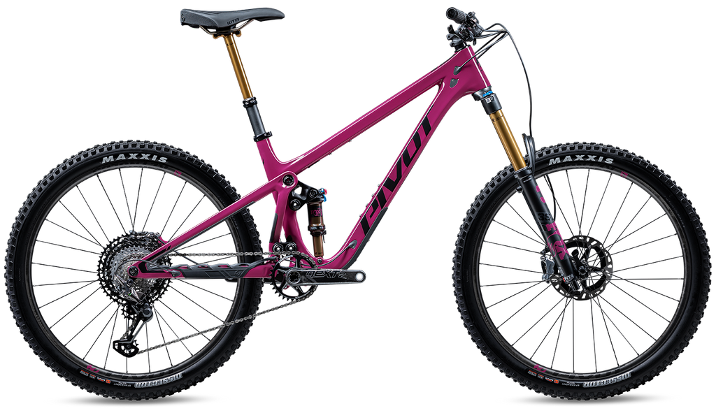Pivot Shadowcat Pro Complete Carbon 27.5" Mountain Bike - Pro X01 w/ Alloy Wheels, Large, Dangerfruit