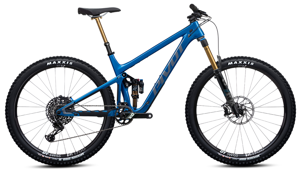 Pivot Switchblade Complete Carbon 29" Mountain Bike - Pro X01, Medium, Bass Boat Blue