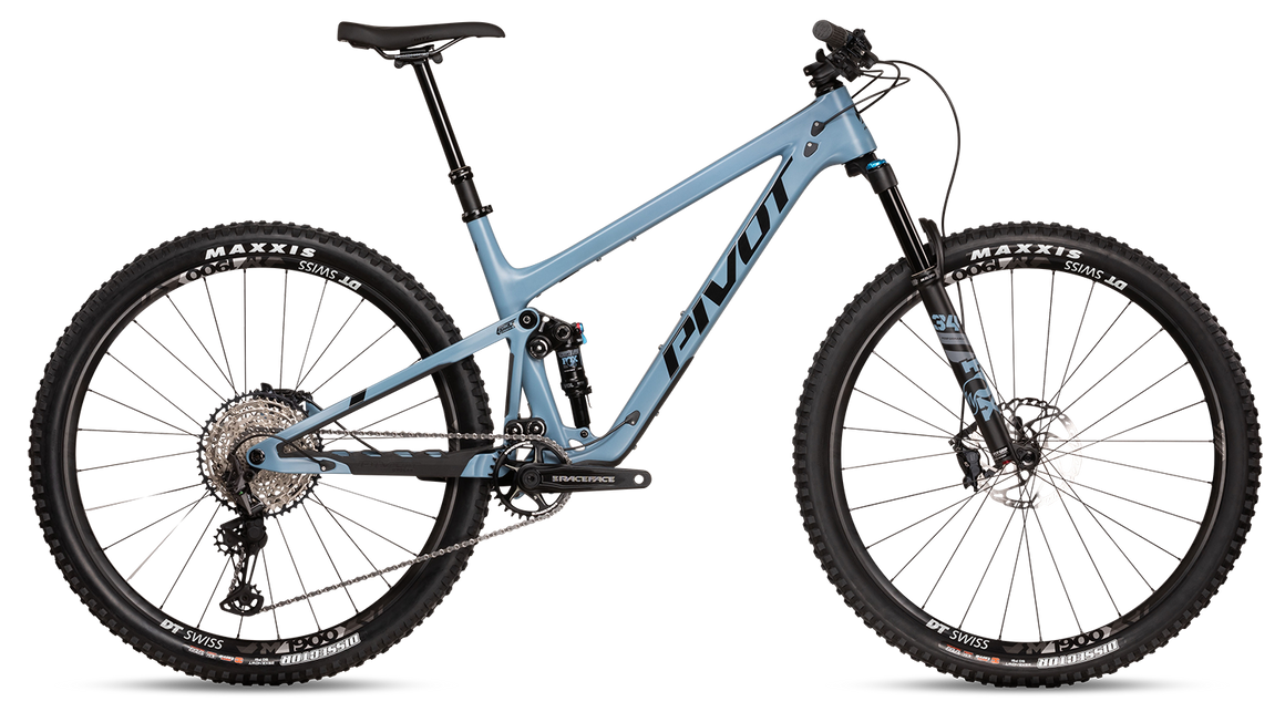 Pivot Trail 429 Complete Carbon 29" Mountain Bike - XT Race, X-Large, Blue