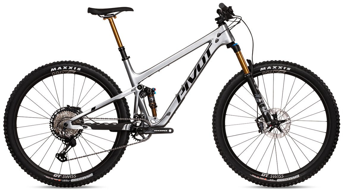 Pivot Trail 429 Complete Carbon 29" Mountain Bike - Pro XT/XTR, Medium, Silver