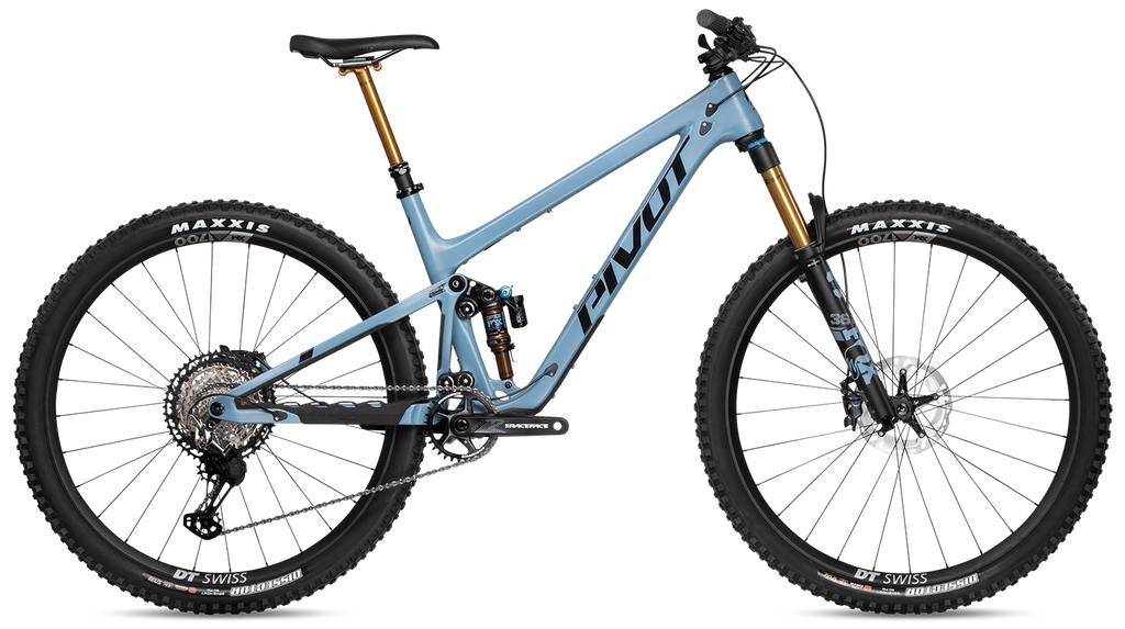 Pivot Trail 429 Complete Carbon 29" Mountain Bike - Pro XT/XTR Enduro, Large, Blue