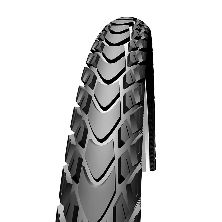 Schwalbe Marathon Mondial Tire - 28 x 2, Clincher, Folding, Black, DoubleDefense, TravelStar