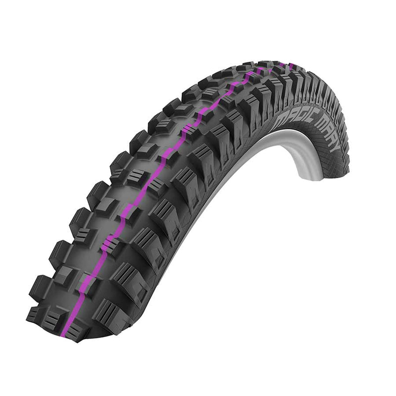 Schwalbe Magic Mary Tire - 27.5 x 2.6, Tubeless, Folding, Black, Evolution, Super Downhill, Addix Ultra Soft