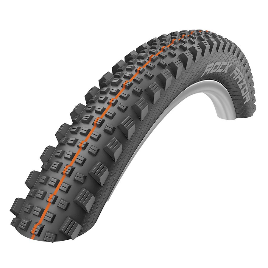Schwalbe Rock Razor Tire - 29 x 2.35, Tubeless, Folding, Black, Evolution, Super Trail, Addix SpeedGrip