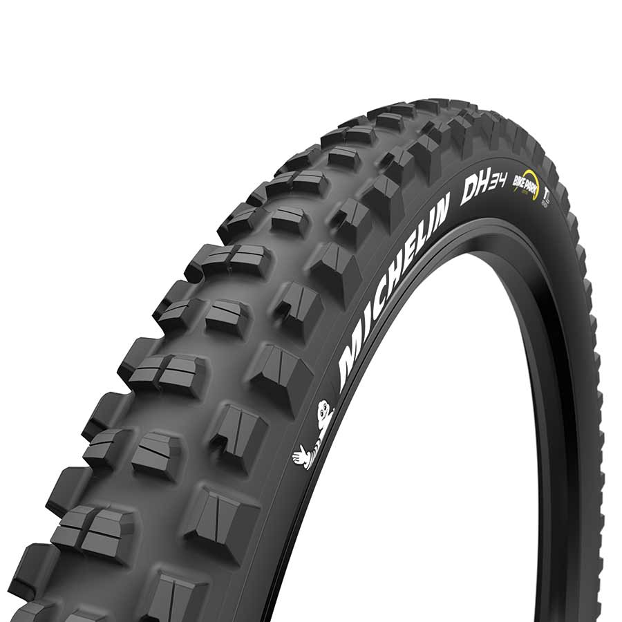 Michelin DH34 Bike Park Tire - 27.5 x 2.4, Tubeless, Wire, Black